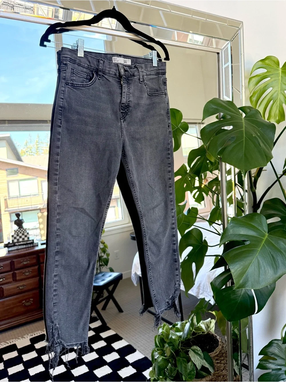 Topshop | Jaimie Raw Hem Jeans
